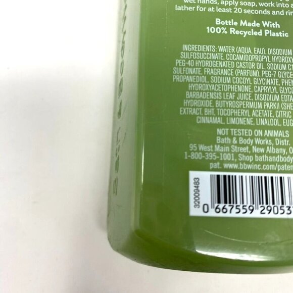 Bath & Body Works Basil Leaf And Apple Gentle Clean Foaming Hand Soap Set Of 2 - Picture 6 of 6